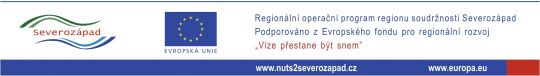 Loga EU - Regionální operační program soudržnosti Severozápad